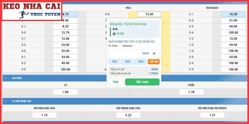 Kèo Tỷ Số Chính Xác Là Gì? Hướng Dẫn Cách Chơi Chắc Thắng 4 Cách tính tiền kèo tỷ số chính xác là gì?